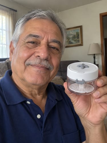 Customer photo review of Limpiador de Dentaduras y Alineadores DentiCare©
