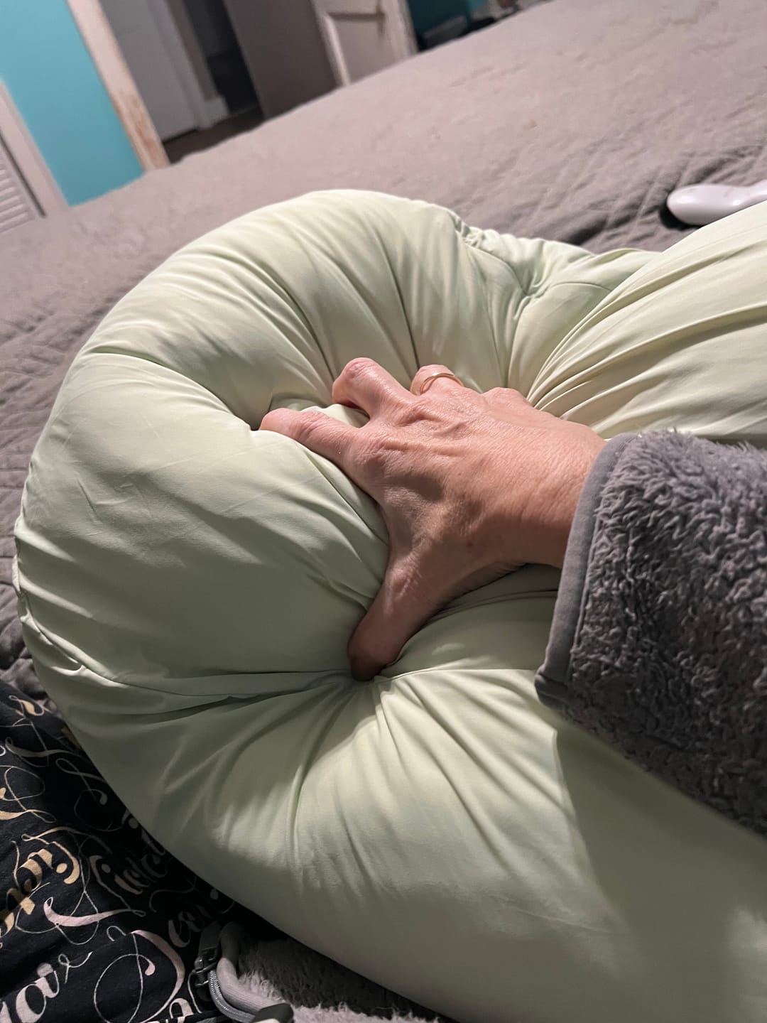 Customer photo review of Pebble Pillow