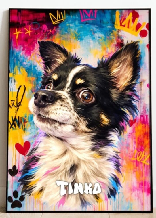 Customer photo review of Personalisiertes Poster - Graffiti