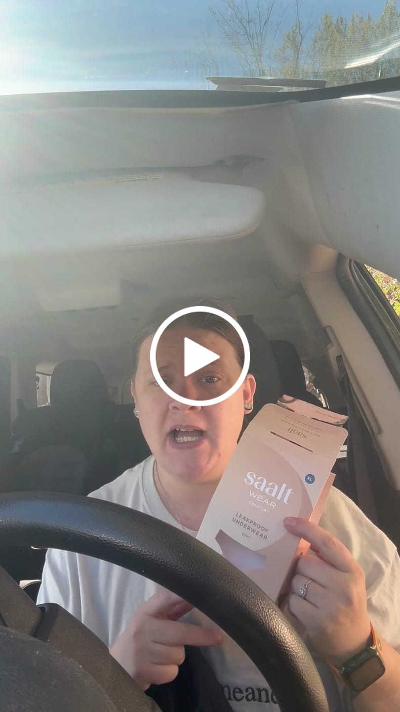 Customer video review of Leakproof Comfort Brief