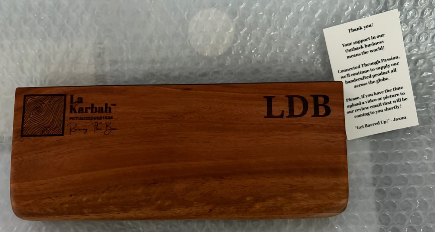 Customer photo review of Authentic Blank - Too Easy Bar