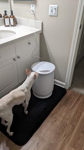 Customer photo review of Towel Warmer Bucket | 20L, Holds 2 Large Bath Towels | One-Button Control, Full Heat in About 6 Minutes