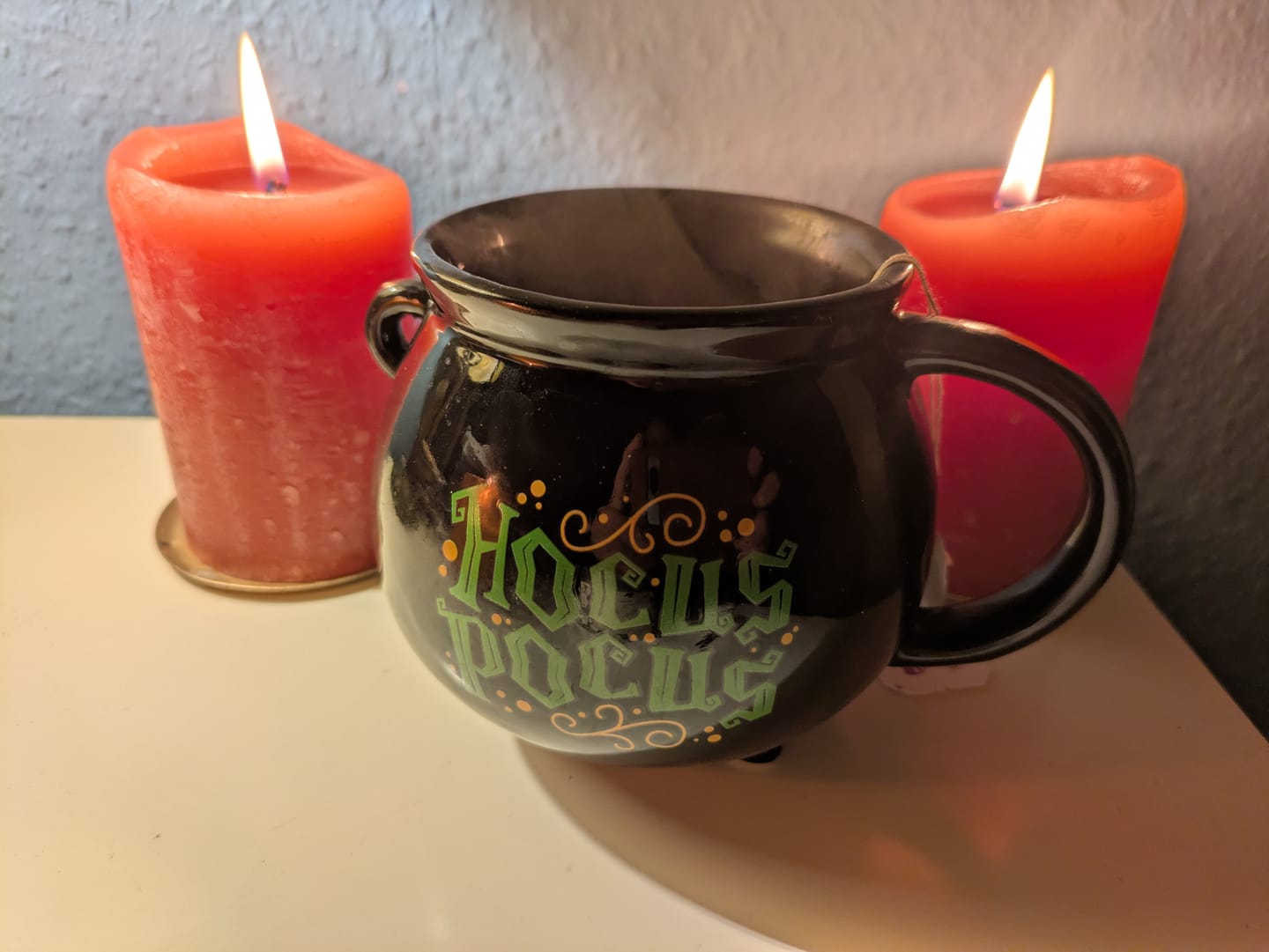 Customer photo review of Hexenkessel Tasse Hocus Pokus – Keramikbecher in Kessel Form