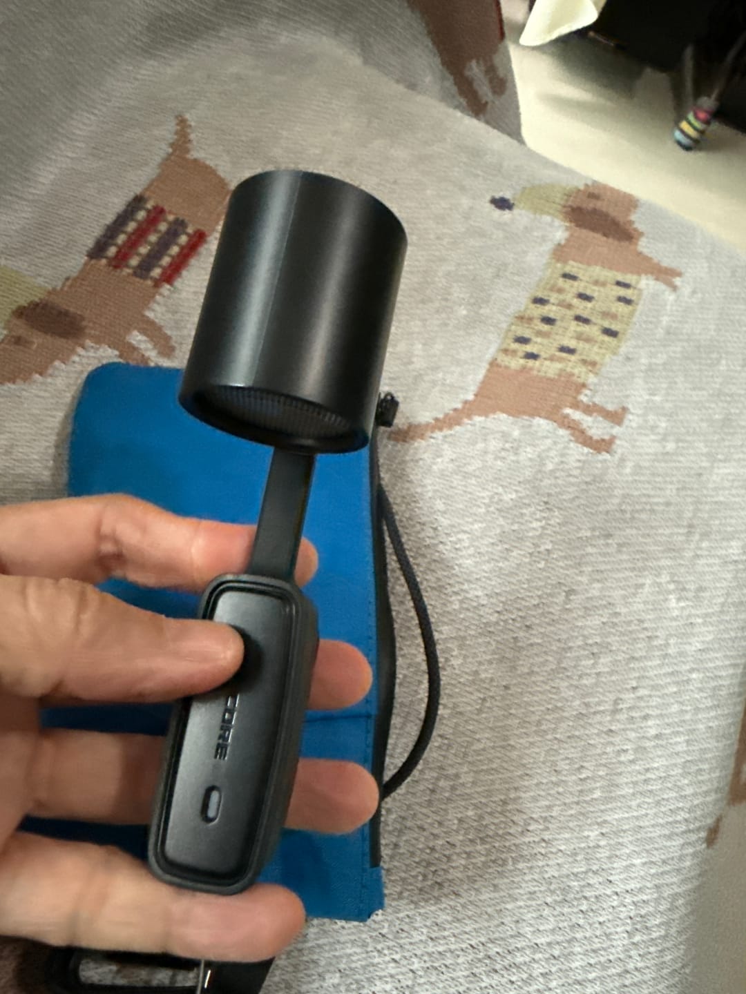Customer photo review of NCF20 - Lightweight Outdoor Clip-on Fan