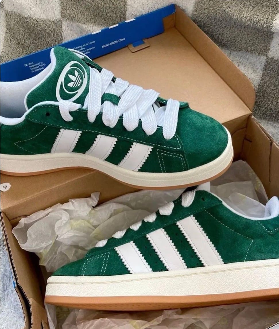 Customer photo review of Adidas Campus 00s "DARK GREEN"
