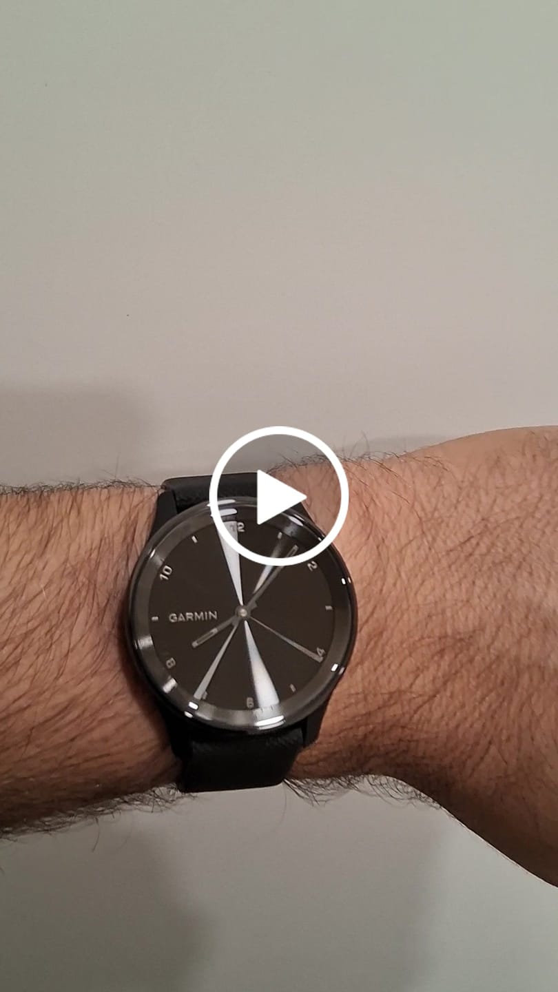 Customer video review of Garmin vívomove® Trend Hybrid Smartwatch - Bundle with Free Charging Accessories