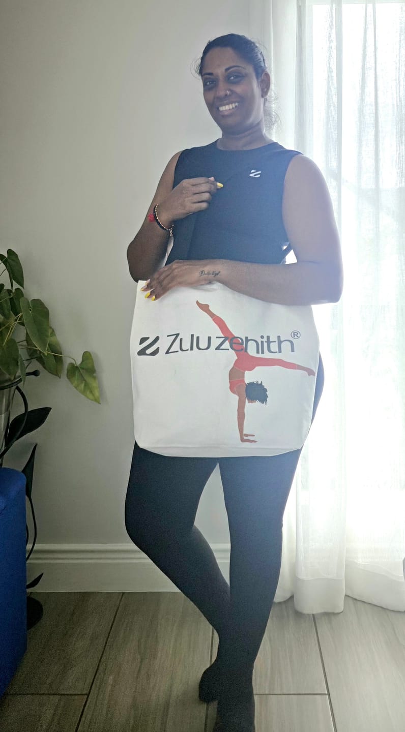 Customer photo review of Large Cotton Eco Tote Bag