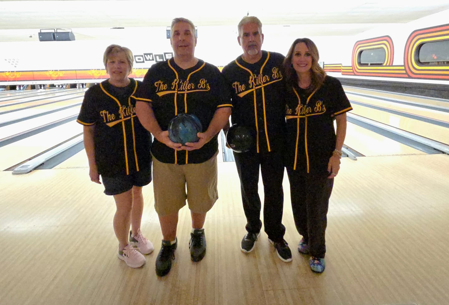 Customer photo review of Custom Black Yellow Classic Style Authentic Baseball Jersey