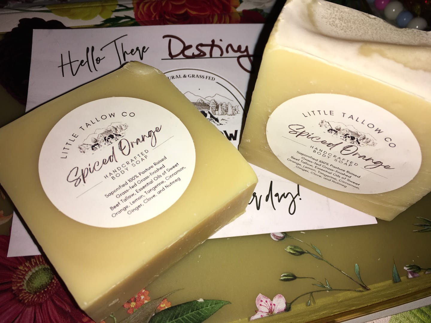 Customer photo review of Pure Tallow Soap