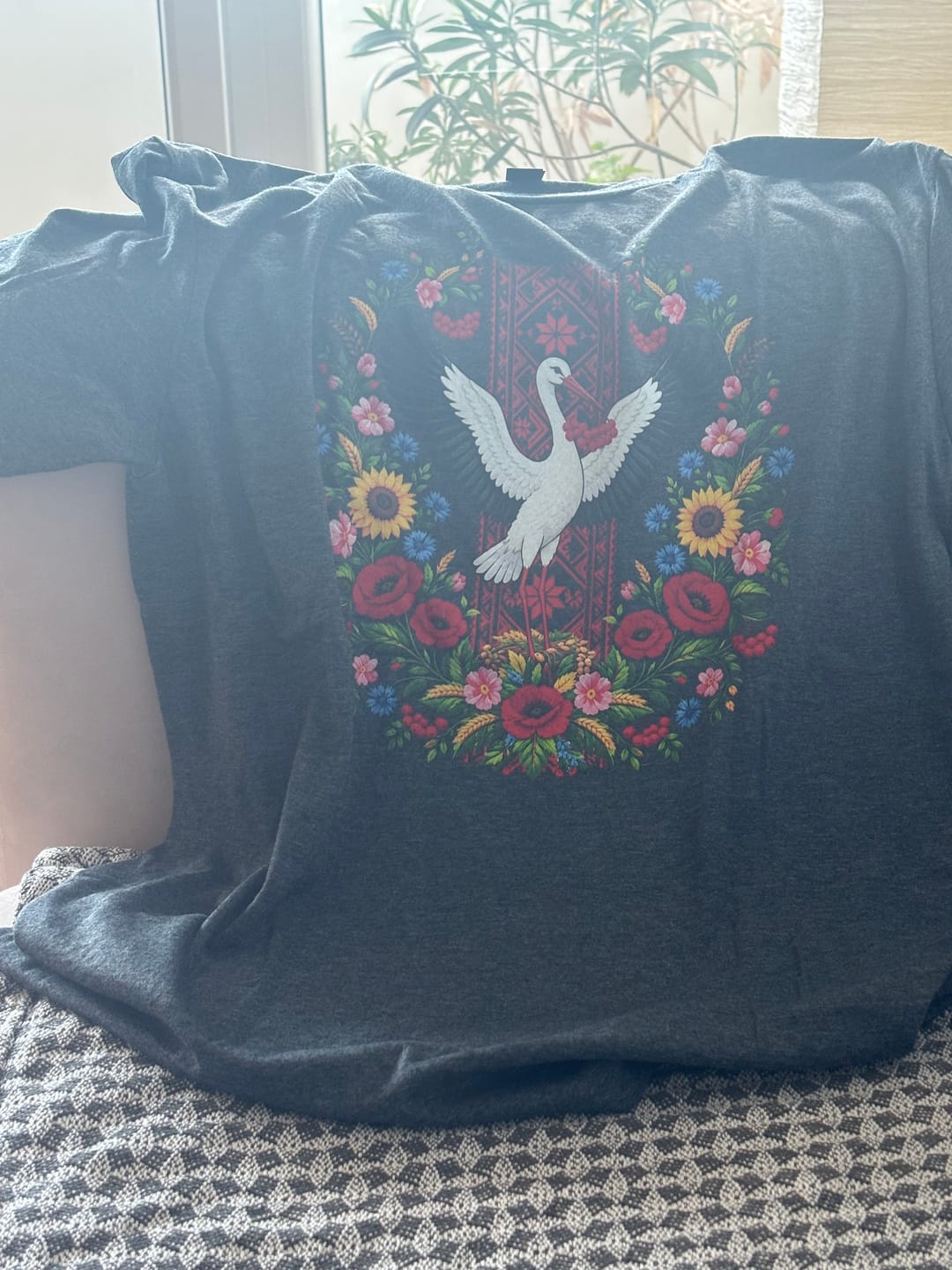 Customer photo review of Spirit of the Ukrainian Land T-Shirt