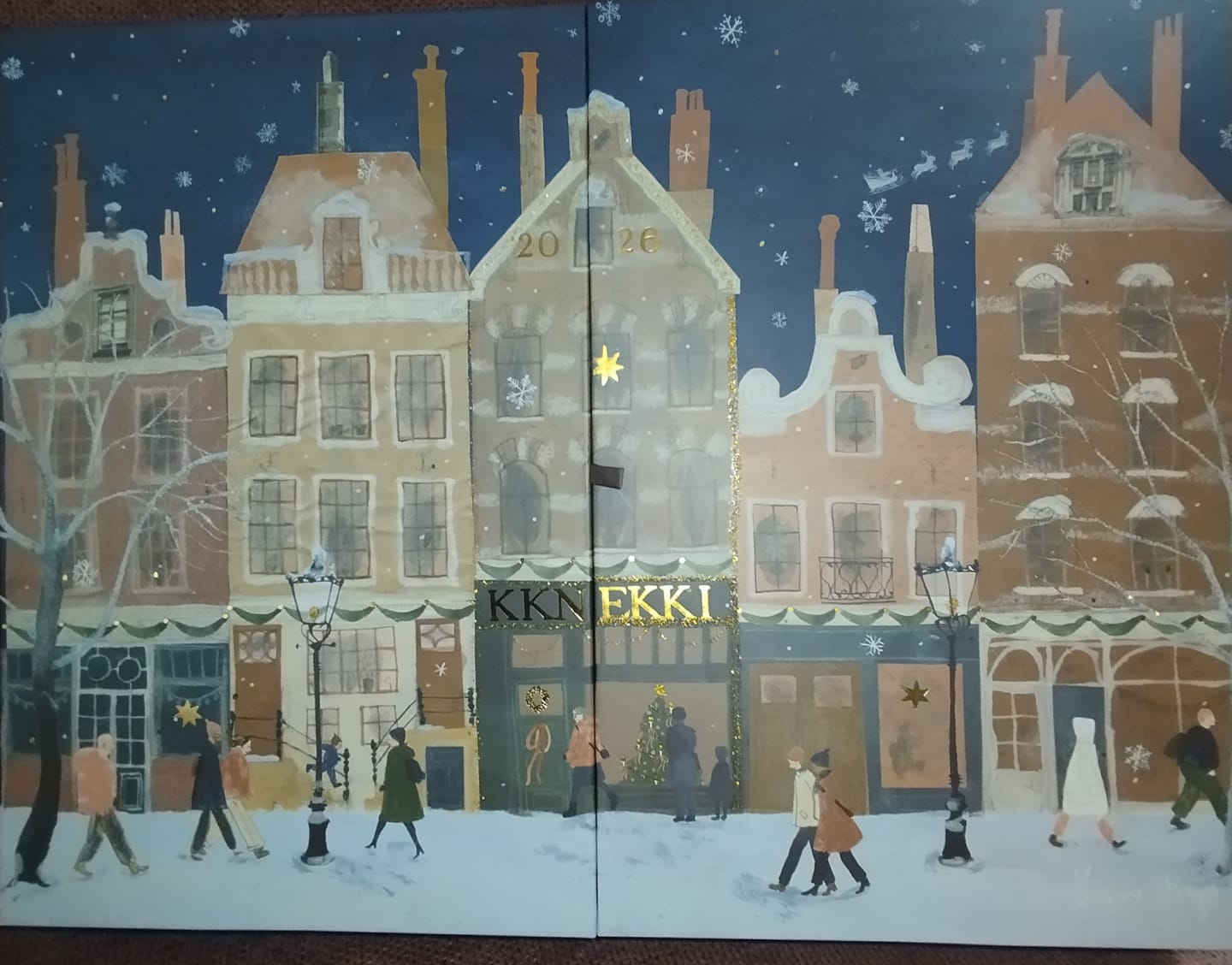 Customer photo review of KKNEKKI Haargummis Adventskalender 2026