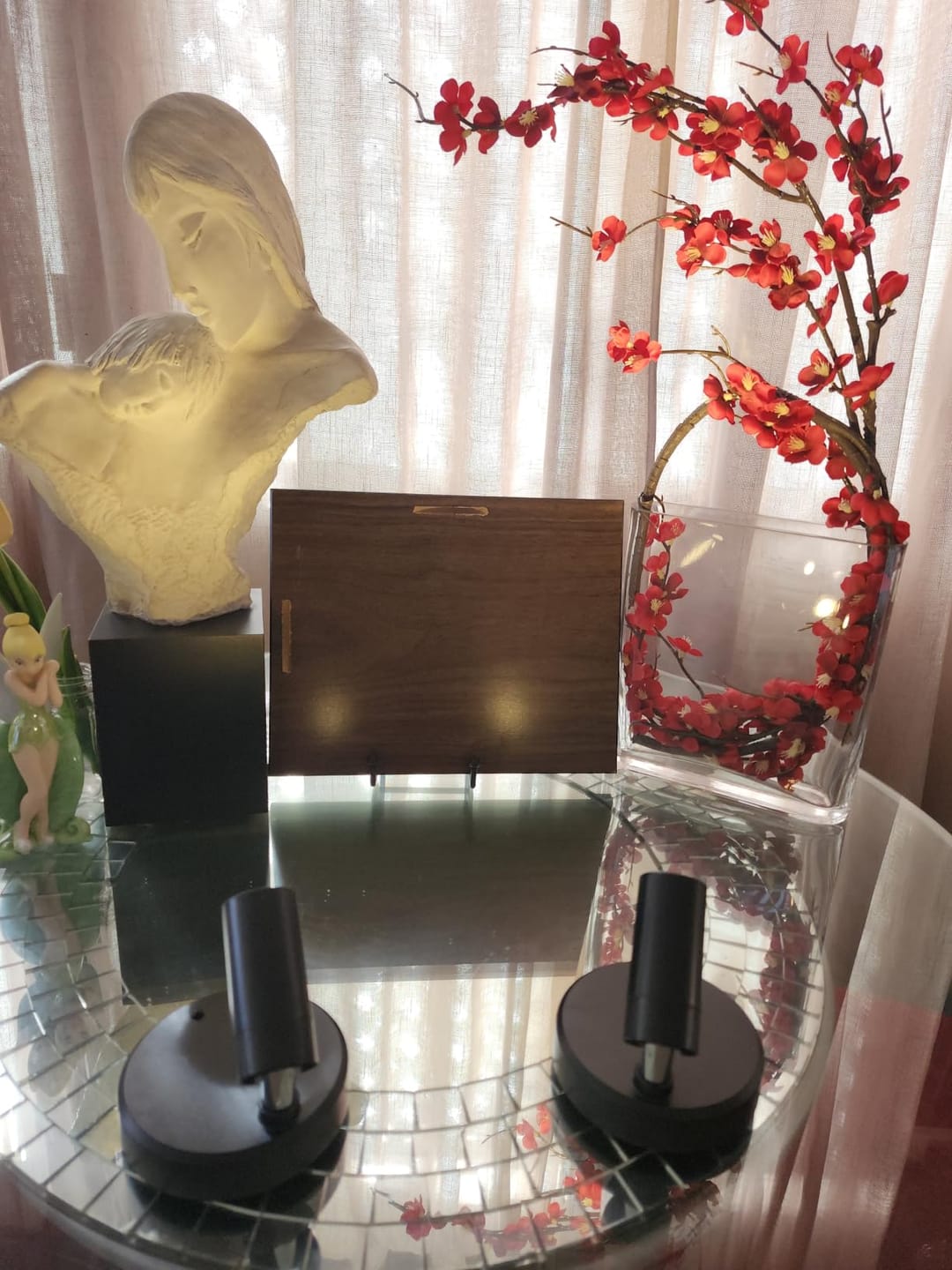 Customer photo review of Wireless Accent Spotlight | Rechargeable RGB LED Art Light, 5500mAh | Remote & Touch, Magnetic Mount, 1, 2 or 4