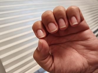 Customer photo review of NailGlow — Salon-Looking Nails at Home