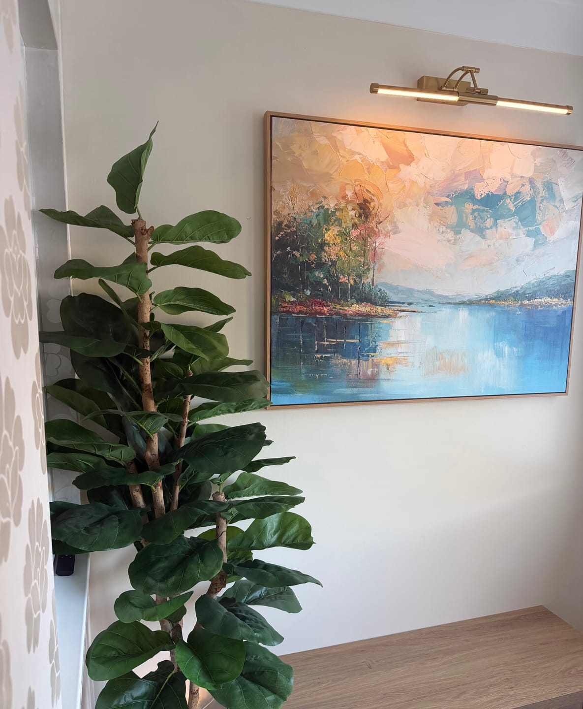 Customer photo review of Landscape Canvas Art #LCA031
