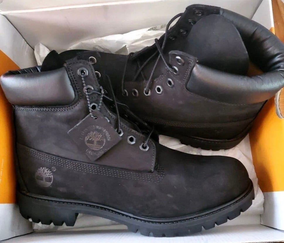 Customer photo review of TIMBERLAND 6-INCH BOOT BLACK