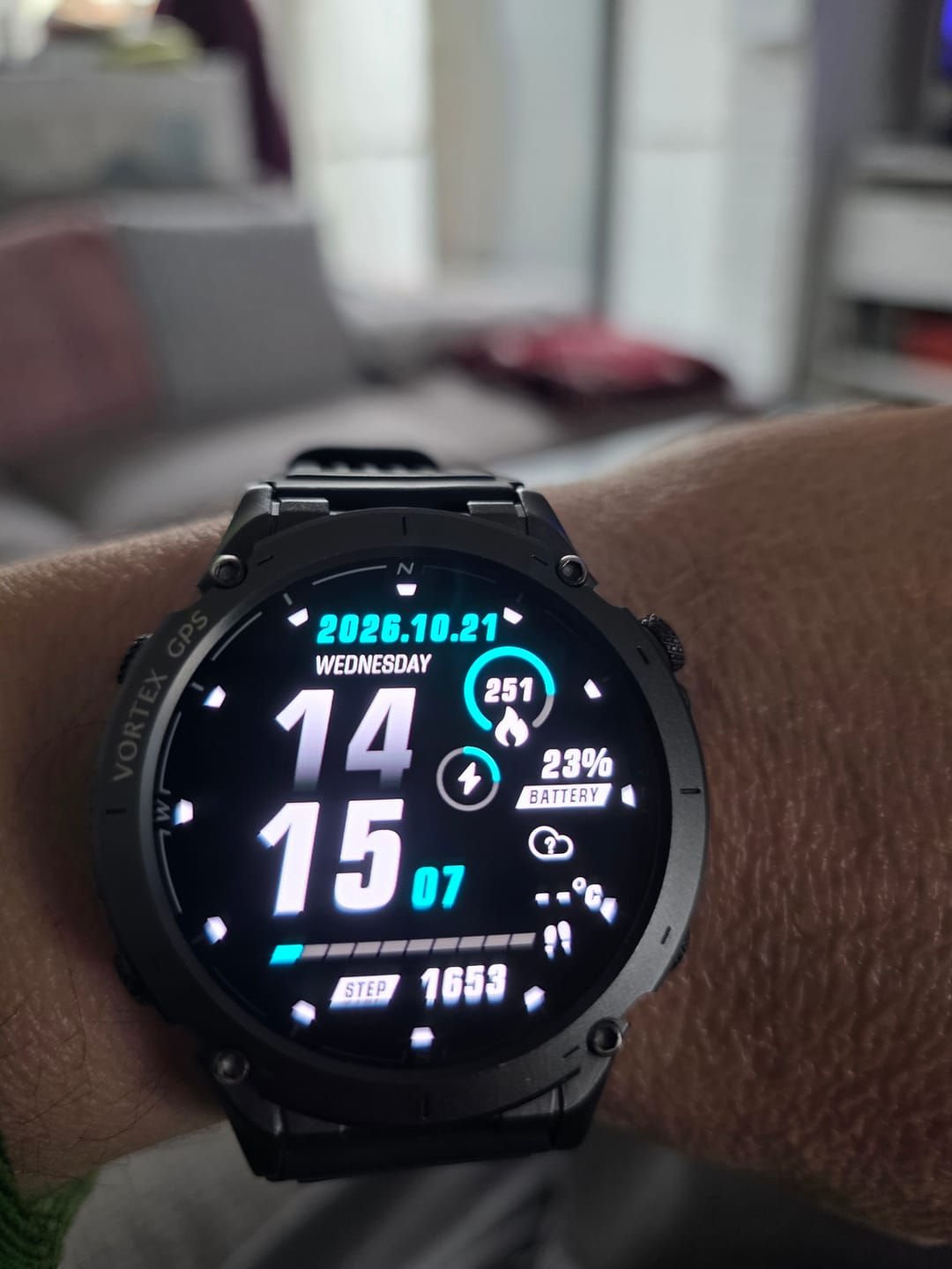 Customer photo review of Siltcon® Vortex GPS Smartwatch