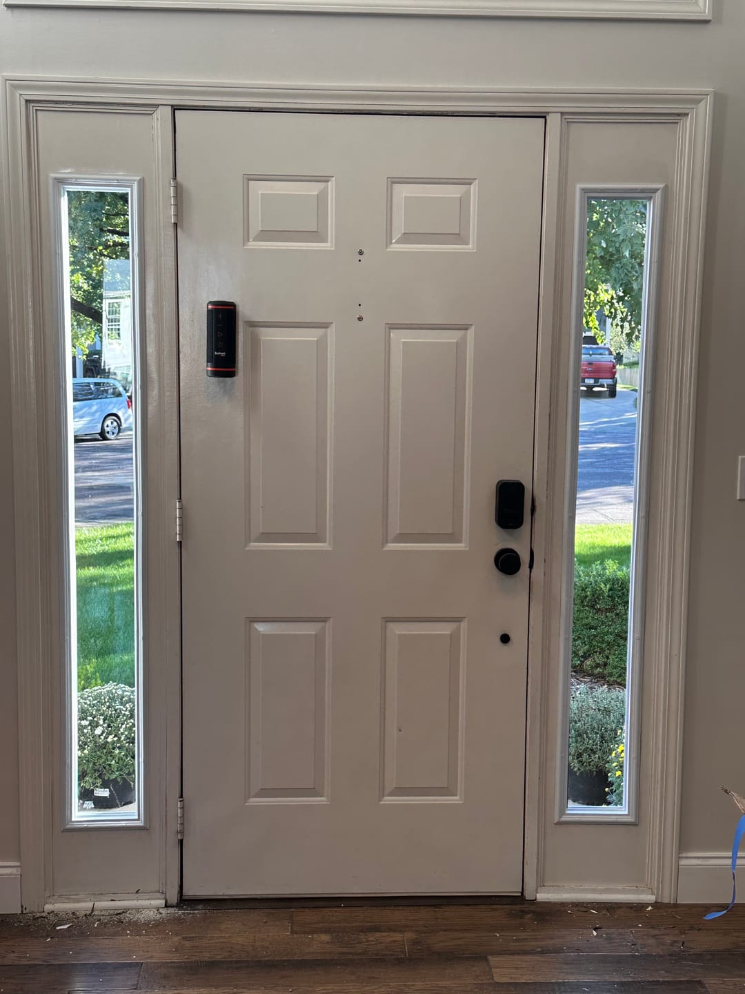 Customer photo review of Clear 1 Lite Glass and Frame Kit (Full Sidelite)