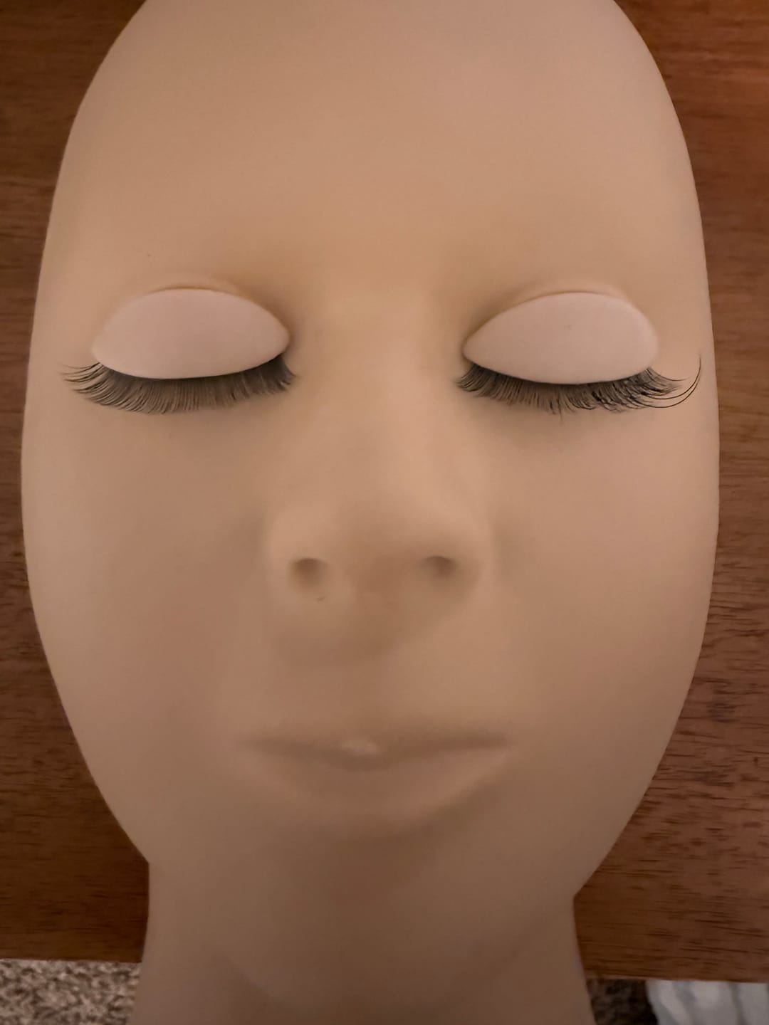 Customer photo review of Mannequin of Replace Eyelids