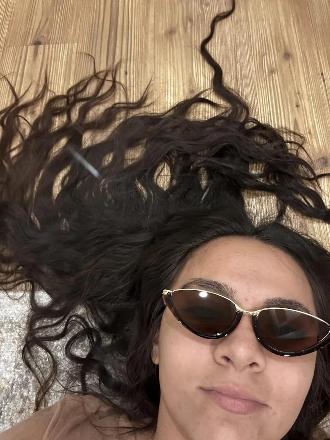 Customer photo review of Juliette Cat-Eye Sunglasses