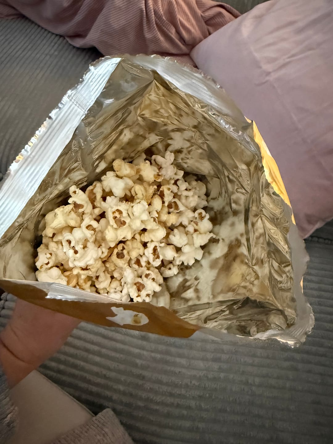 Customer photo review of Bio Popcorn Salted Caramel Style