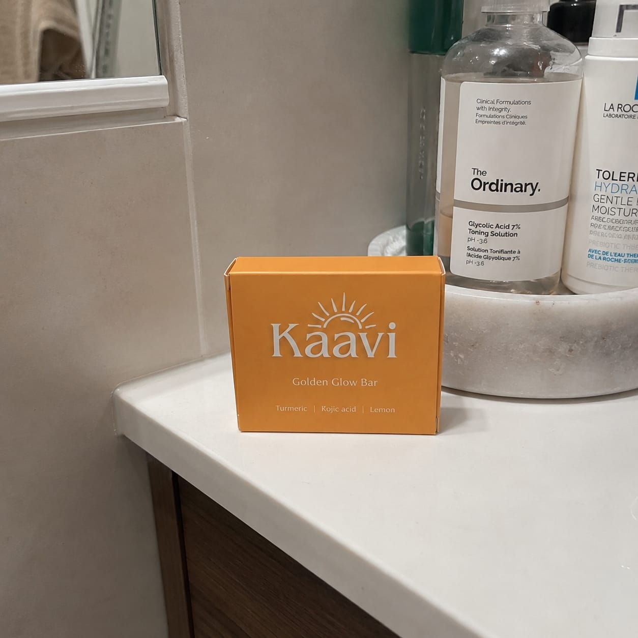 Customer photo review of Golden Glow Bar (New Formula)