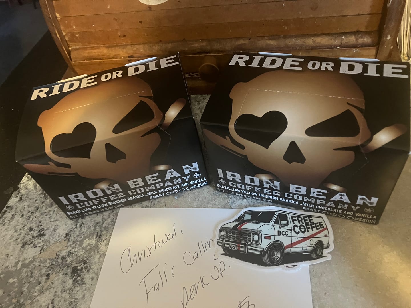 Customer photo review of RIDE OR DIE KUPS 12pk