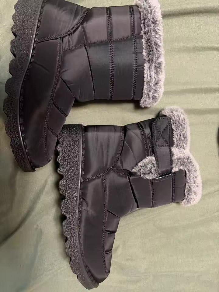 Customer photo review of Hivéria | Bottines d'hiver femme chaudes et imperméables