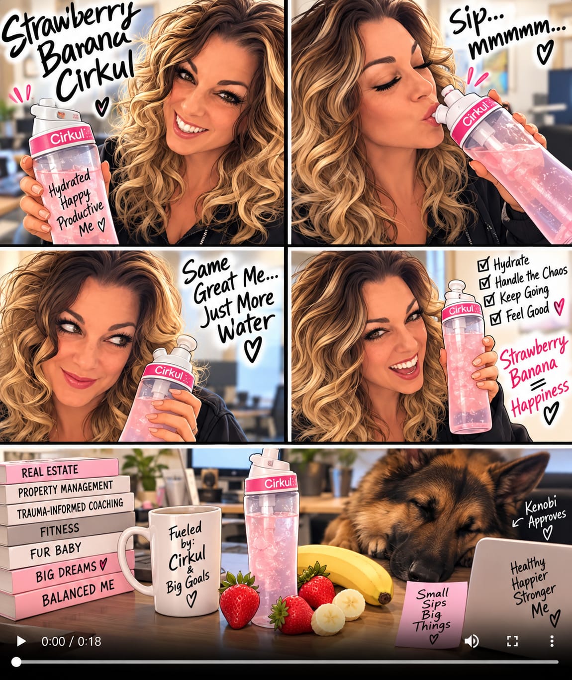 Customer photo review of GoSip® Cherry Citrus Punch