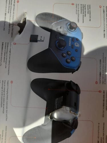 Customer photo review of Drift-Free Wireless Controller — Hall Effect Sticks + Charging Dock