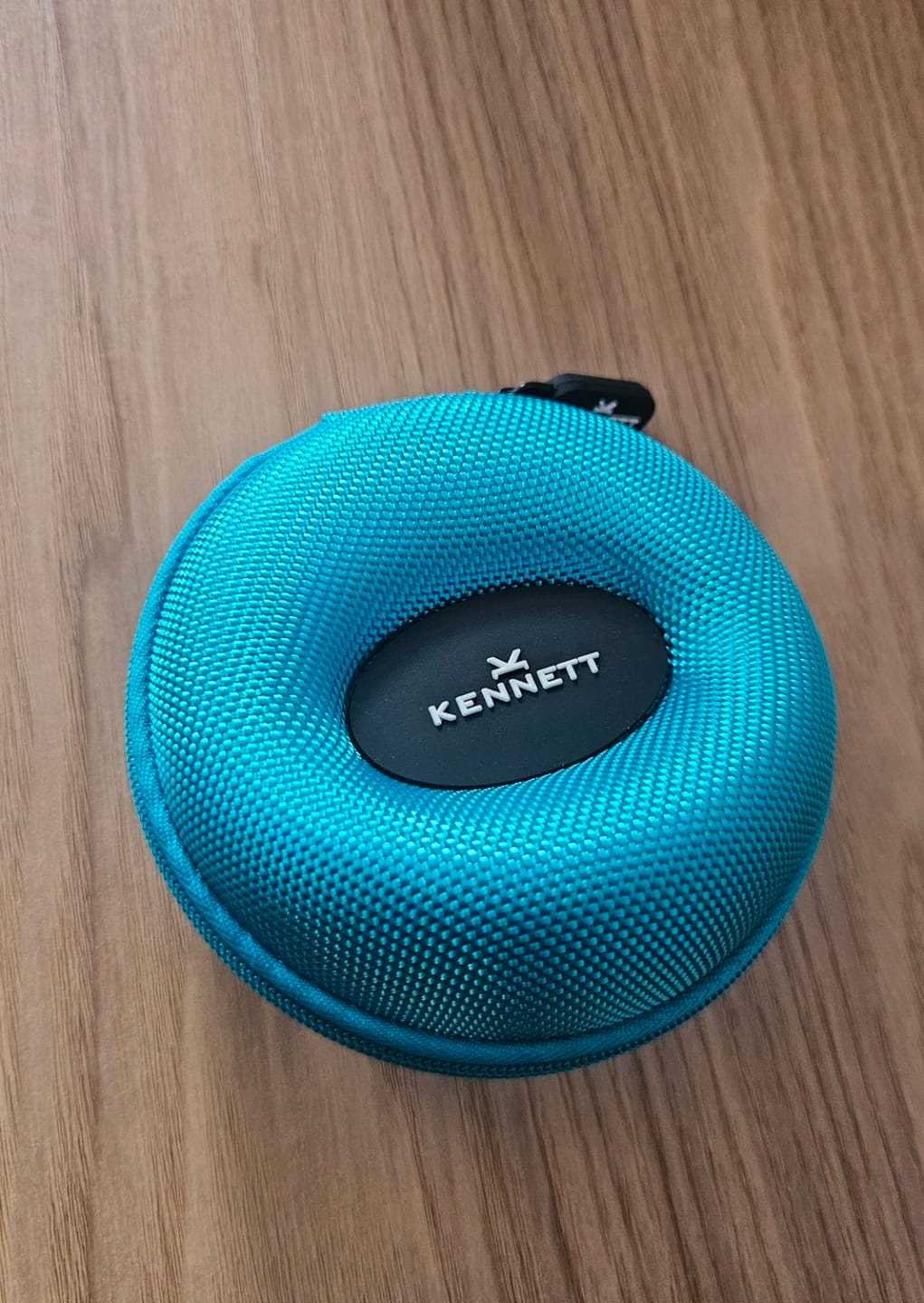 Customer photo review of Aqua Blue Single Watch Travel Case