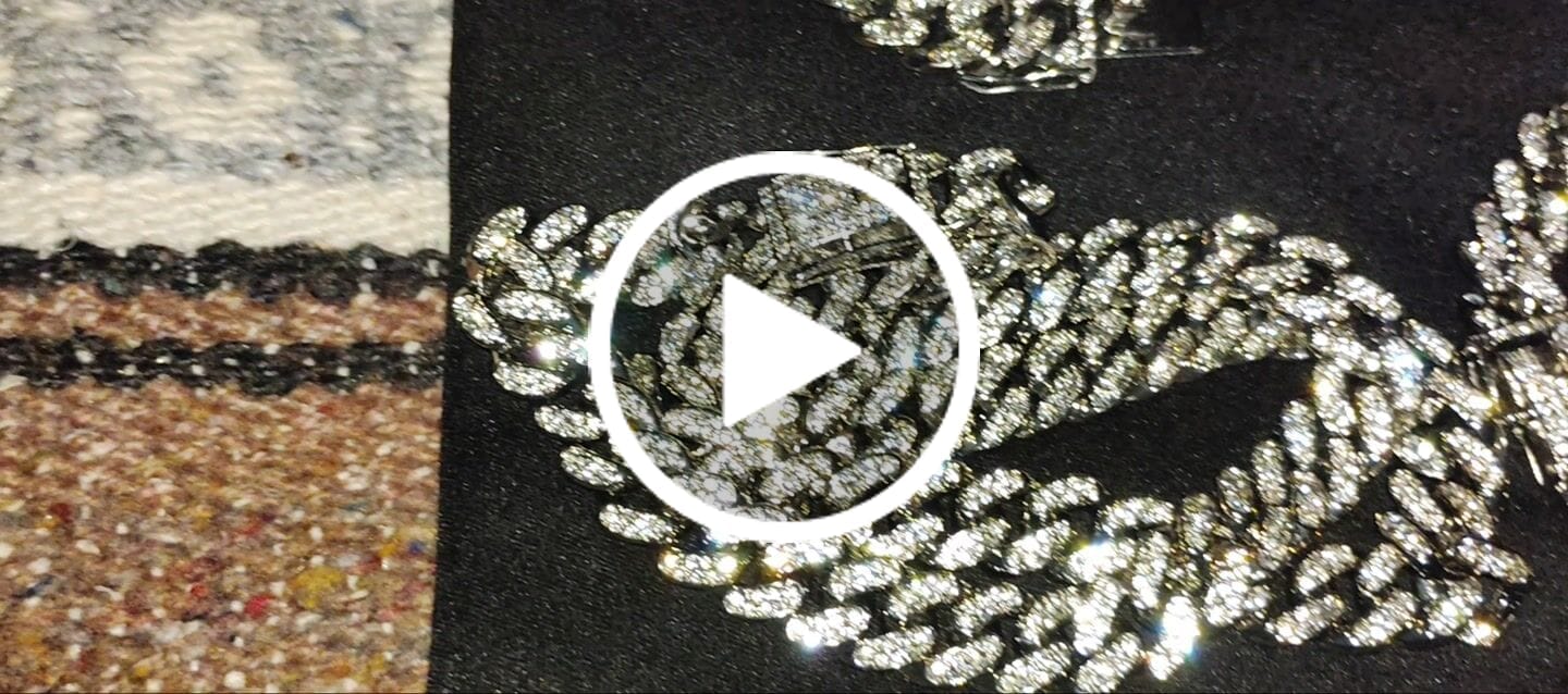 Customer video review of 12.5mm Cuban Chain + Bracelet - White Gold