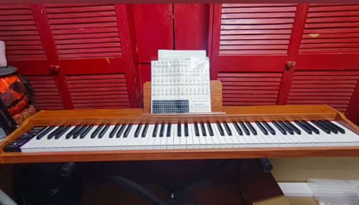 Customer photo review of Donner DEP-1S Piano Teclado con Pesos Semi-pesado