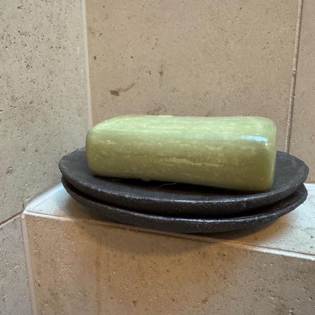 Customer photo review of Handmade Ceramic Soap Dish