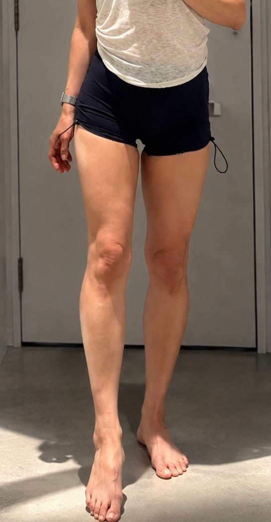 Customer photo review of ZOMIGEN｜ハイウエスト ヒップアップ ホットパンツ