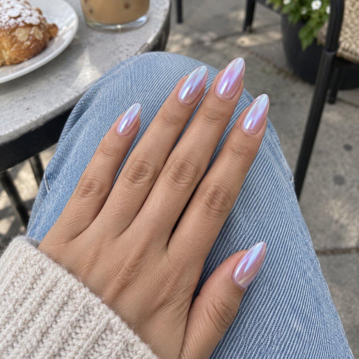 Customer photo review of Glazed Donut Nude | Medium Almond