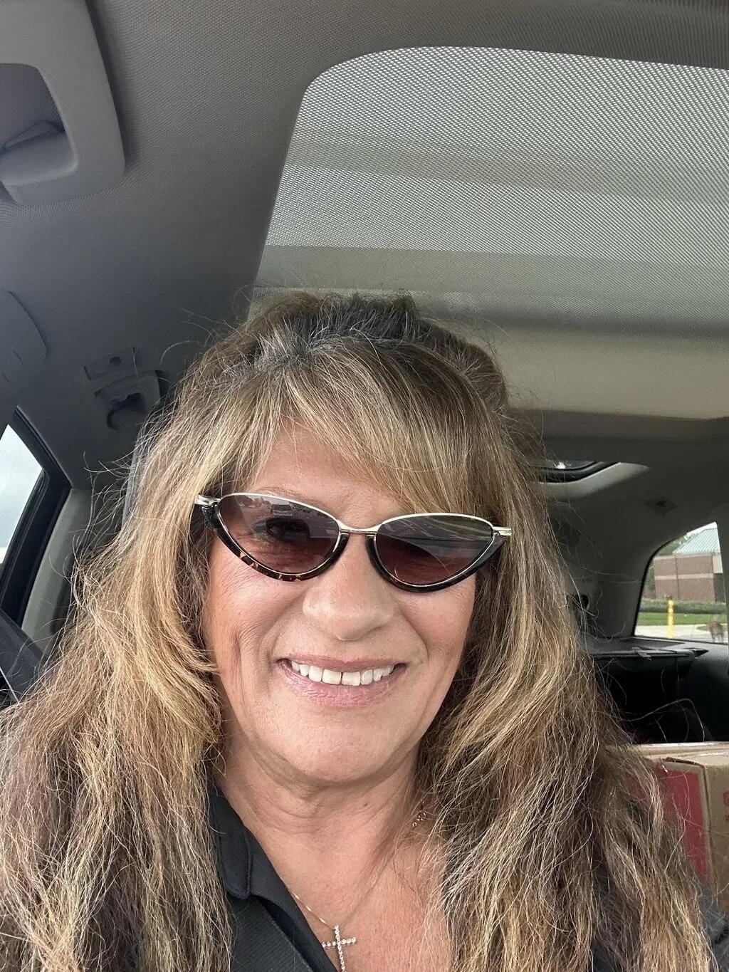 Customer photo review of Juliette Cat-Eye Sunglasses