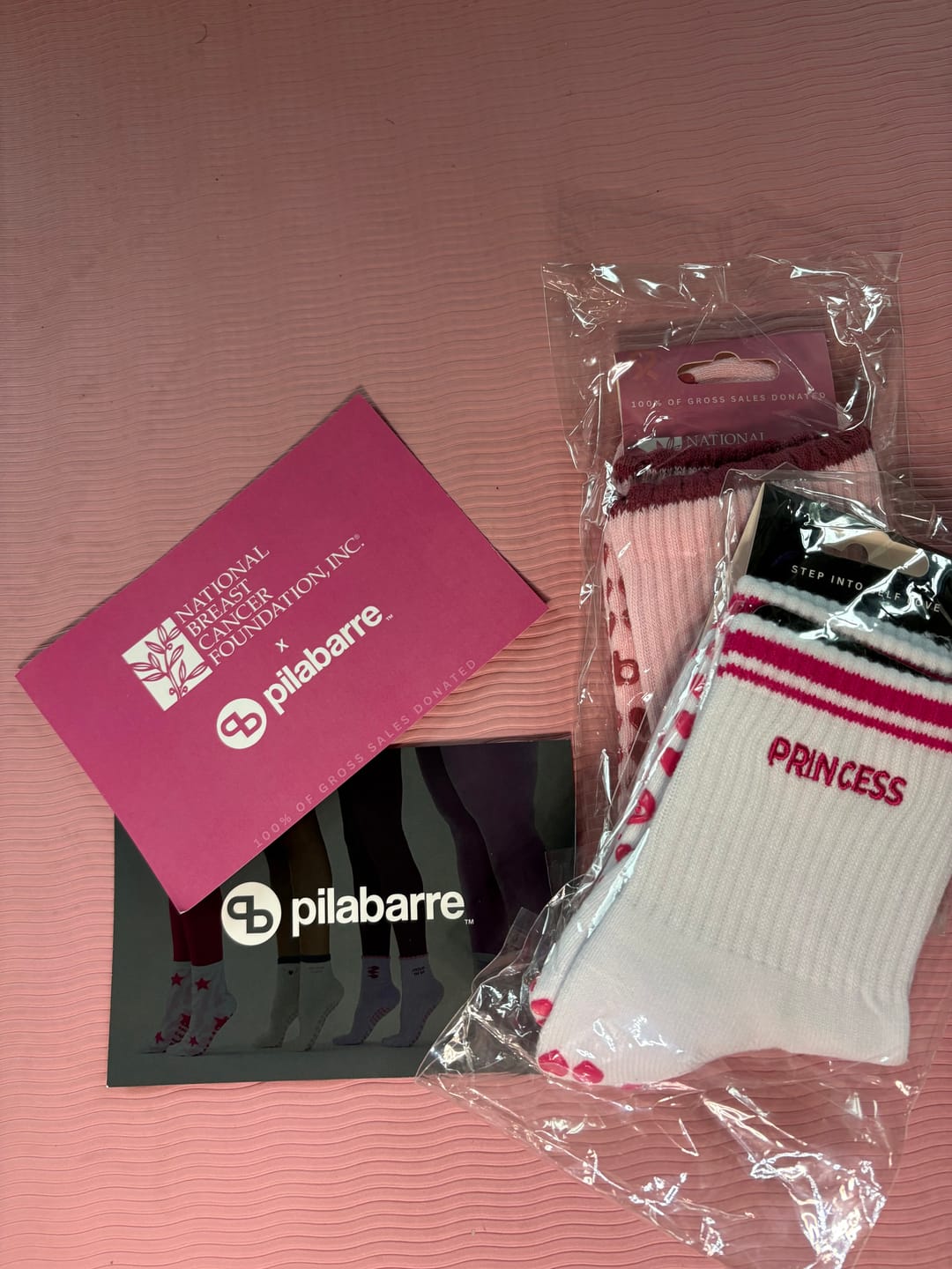 Customer photo review of Princess Grip Socks - WHITE