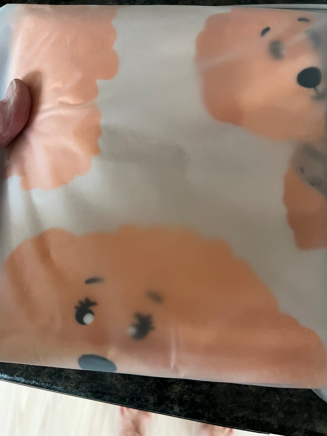 Customer photo review of Quick Drying Towel - Curly Club