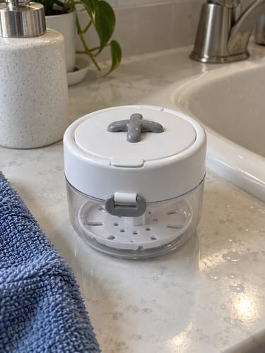 Customer photo review of Limpiador de Dentaduras y Alineadores DentiCare©