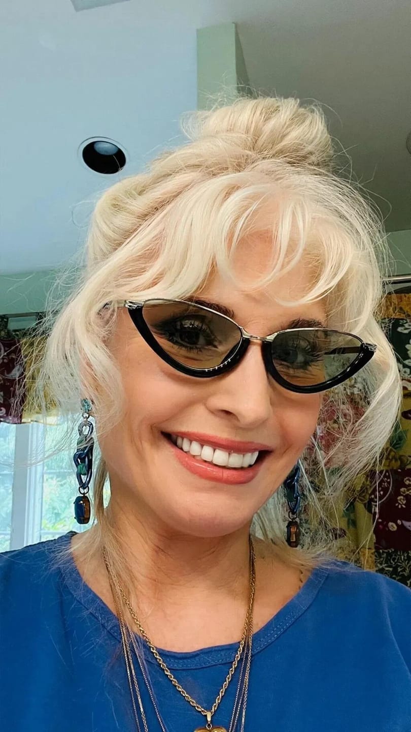 Customer photo review of Juliette Cat-Eye Sunglasses