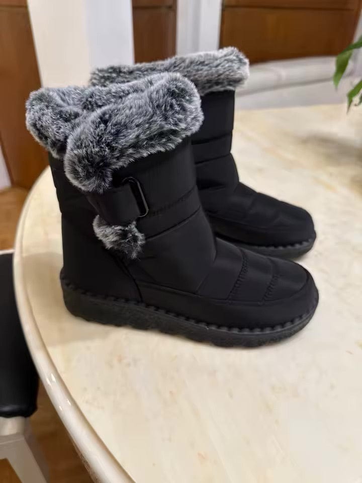 Customer photo review of Hivéria | Bottines d'hiver femme chaudes et imperméables