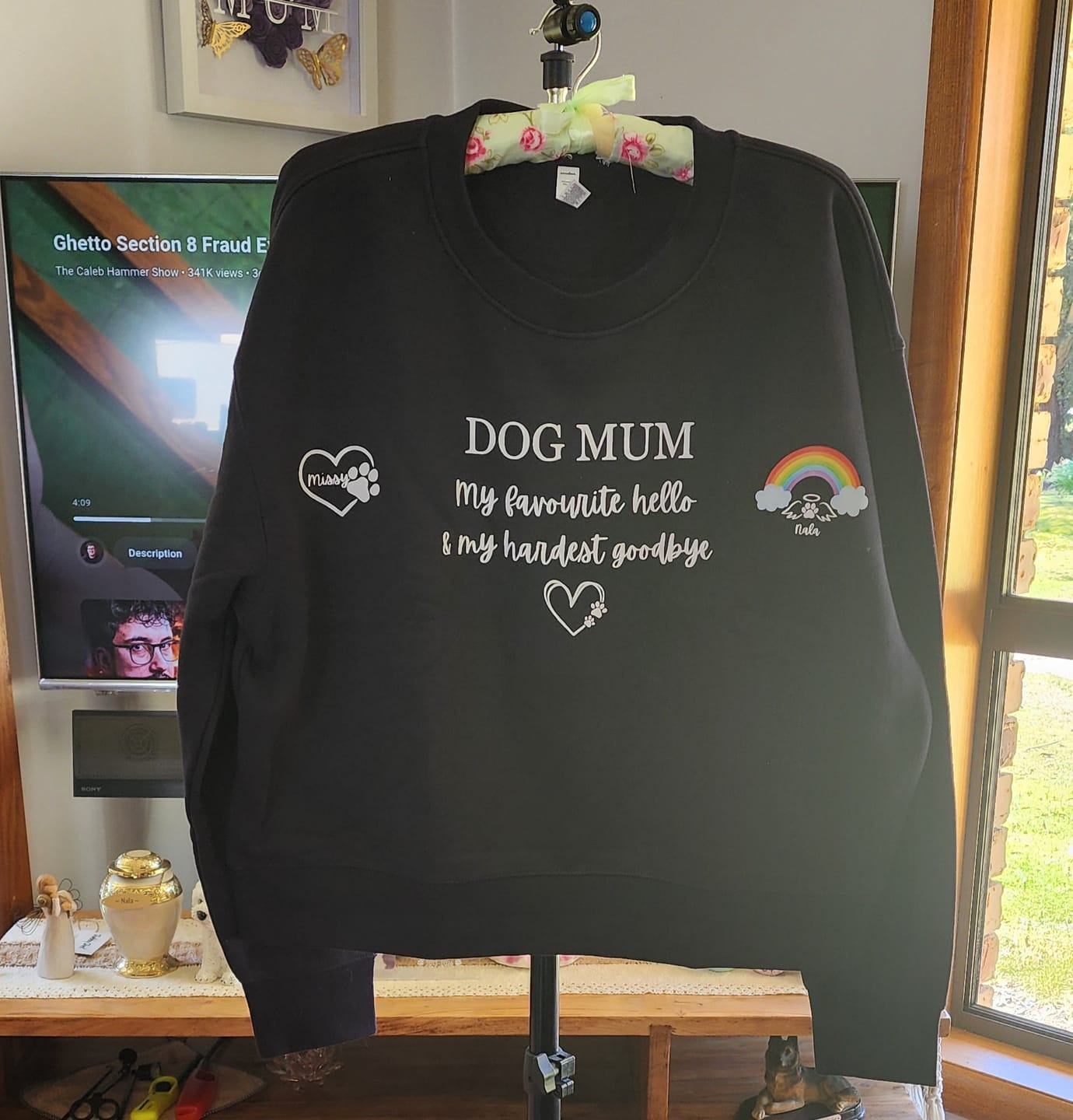 Customer photo review of DOG MUM Jumper Collection