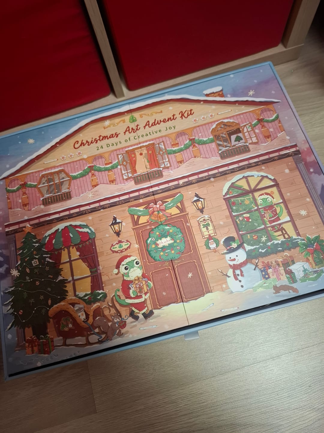 Customer photo review of Ohuhu Christmas Advent Calendar 2026, 24 Days Countdown Gift Kit