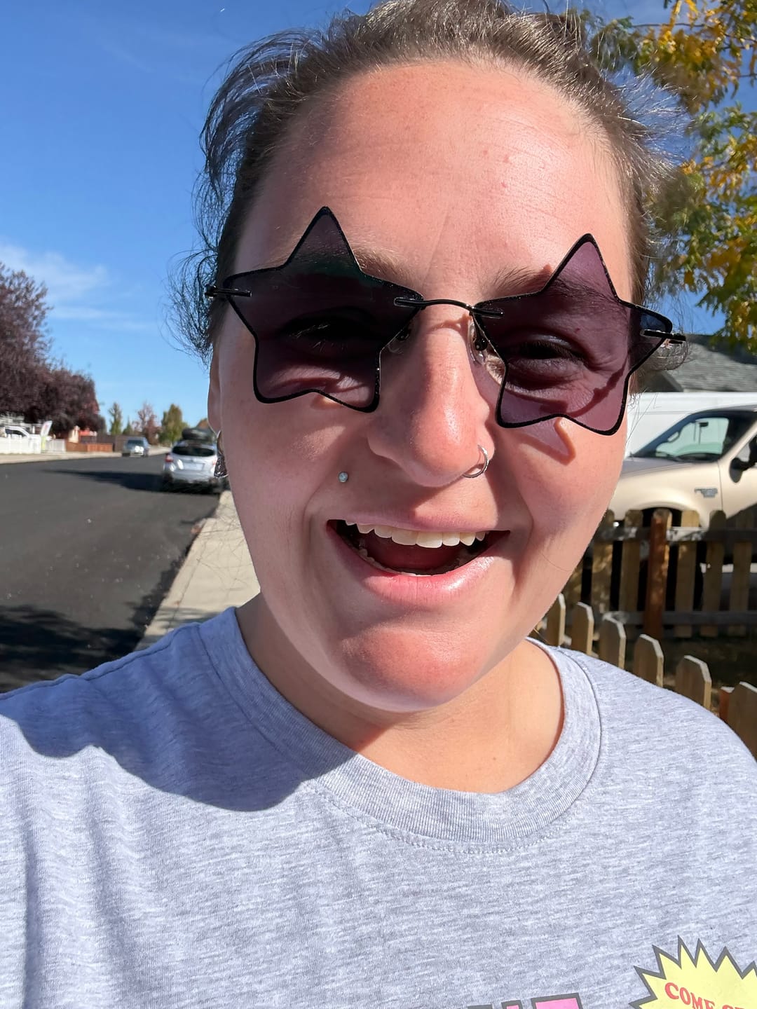 Customer photo review of Starr Eyeglasses