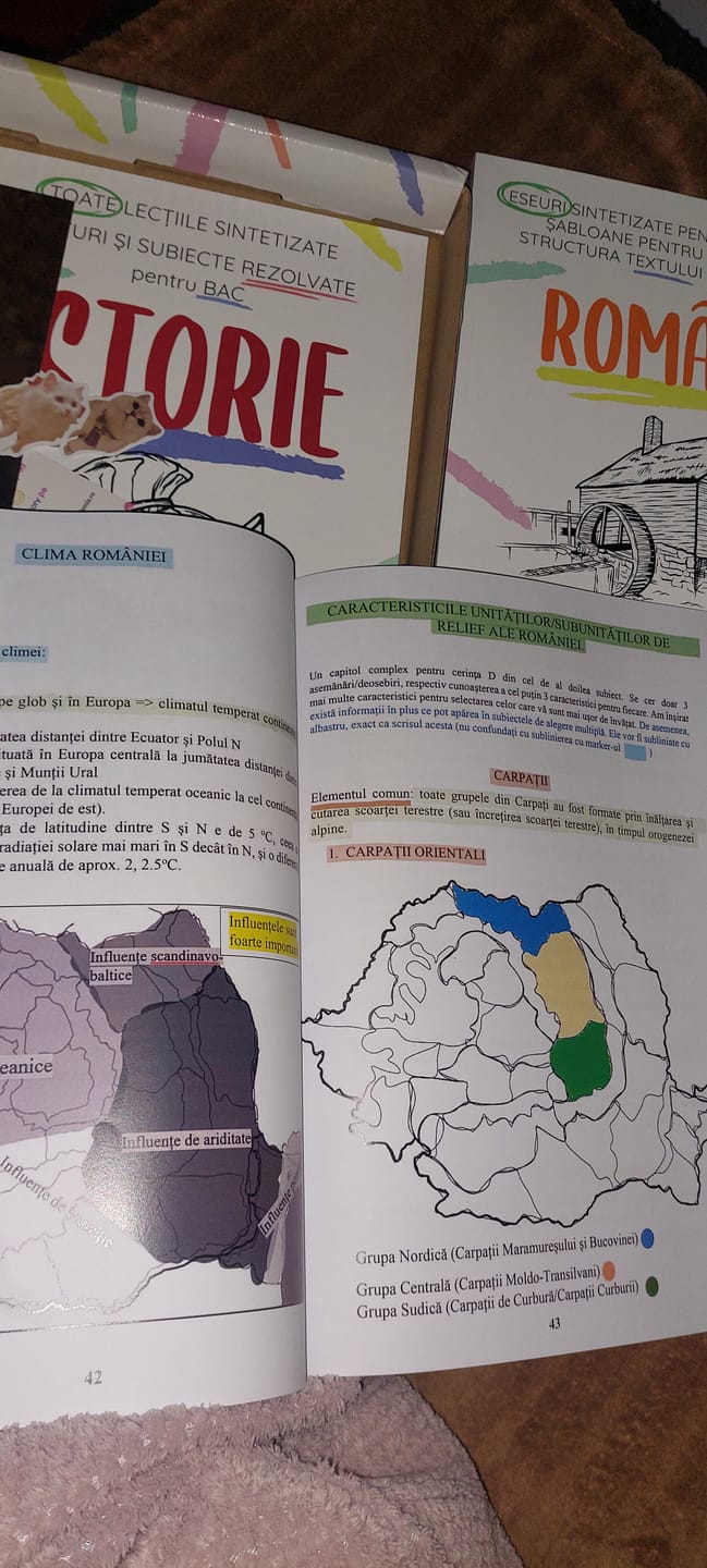 Customer photo review of Pachet Bacalaureat (Română + Istorie + Geografie) Bacademia
