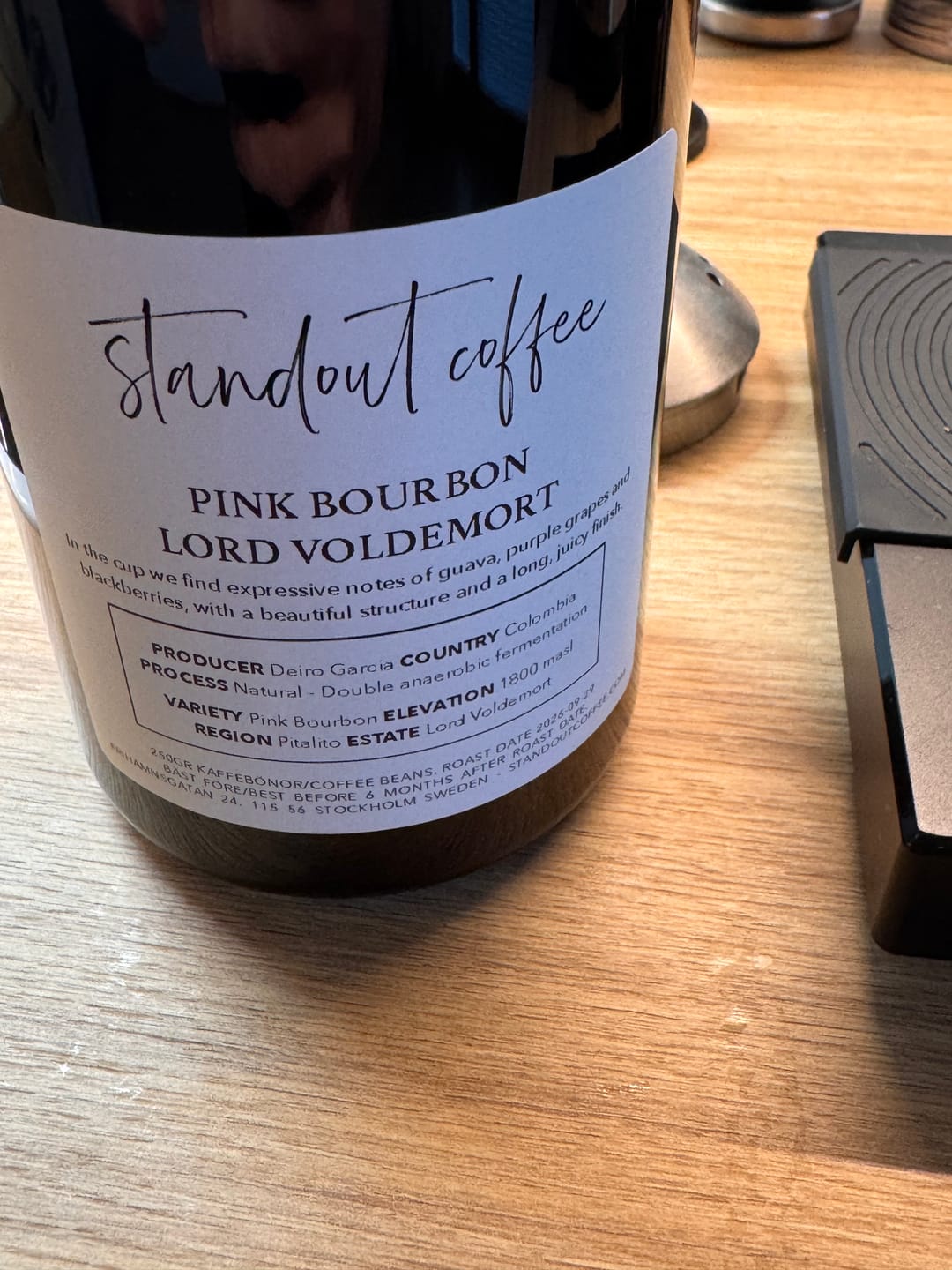 Customer photo review of Standout Coffee Subscription