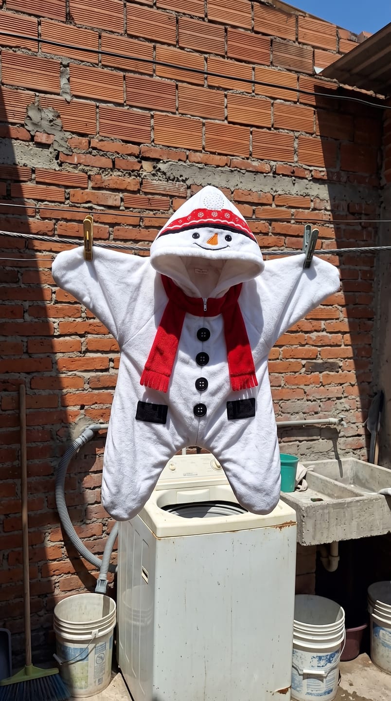 Customer photo review of Disfraz Navideño para Bebé