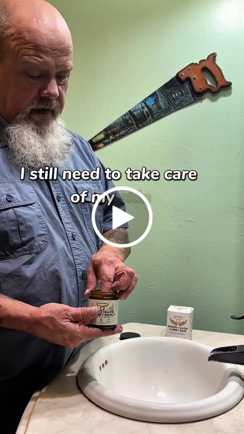 Customer video review of Wrath & Remedy® Whipped Tallow & Honey Balm