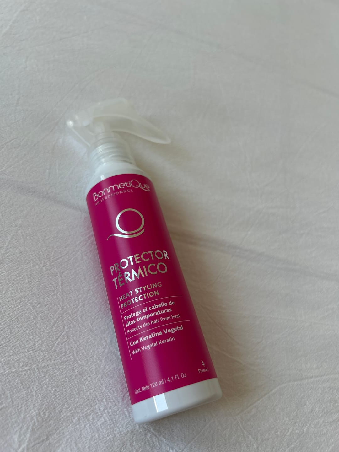 Customer photo review of Termoprotector Con Keratina 120ml Bonmetique