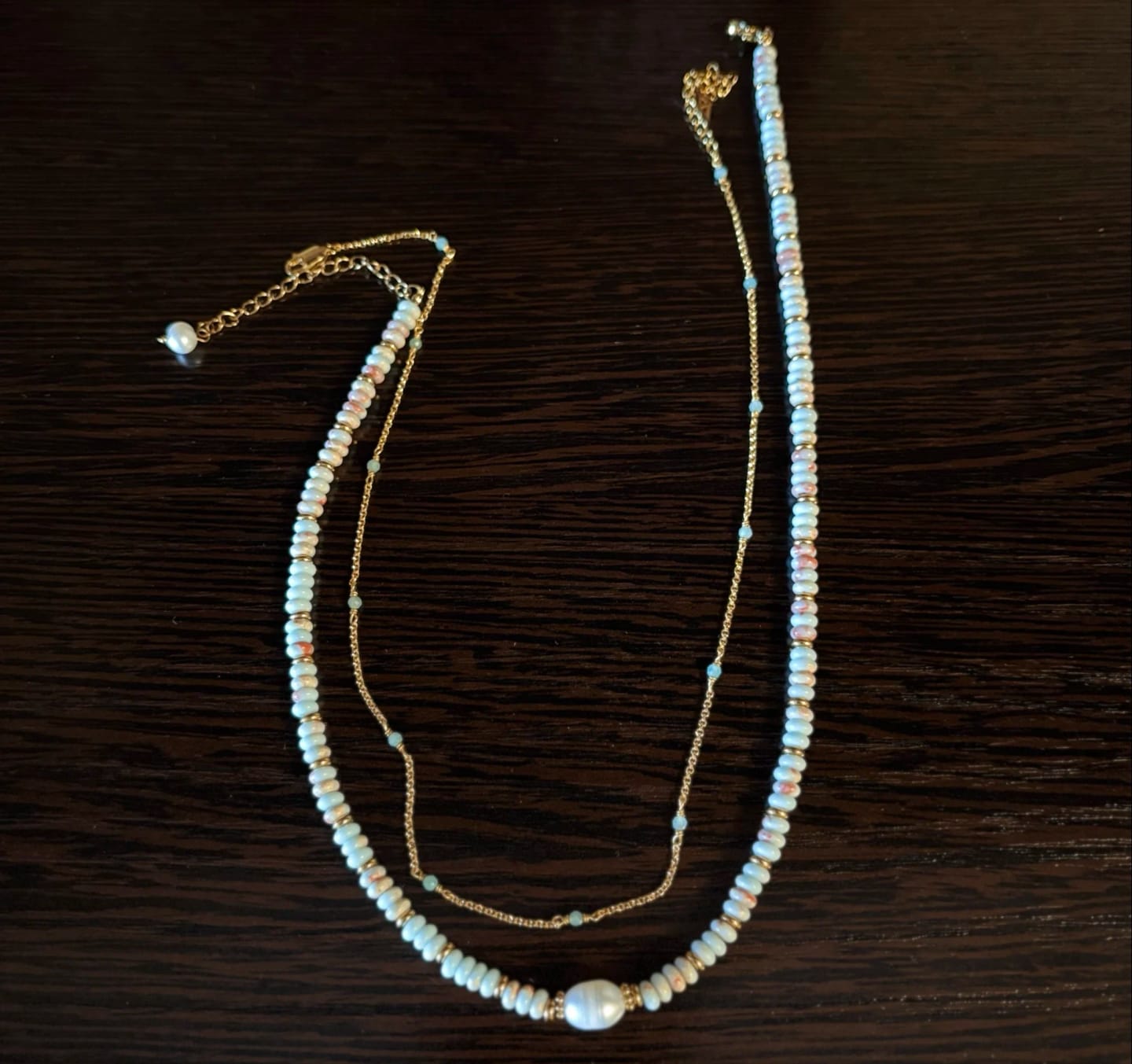 Customer photo review of Handmade Harmony Necklace